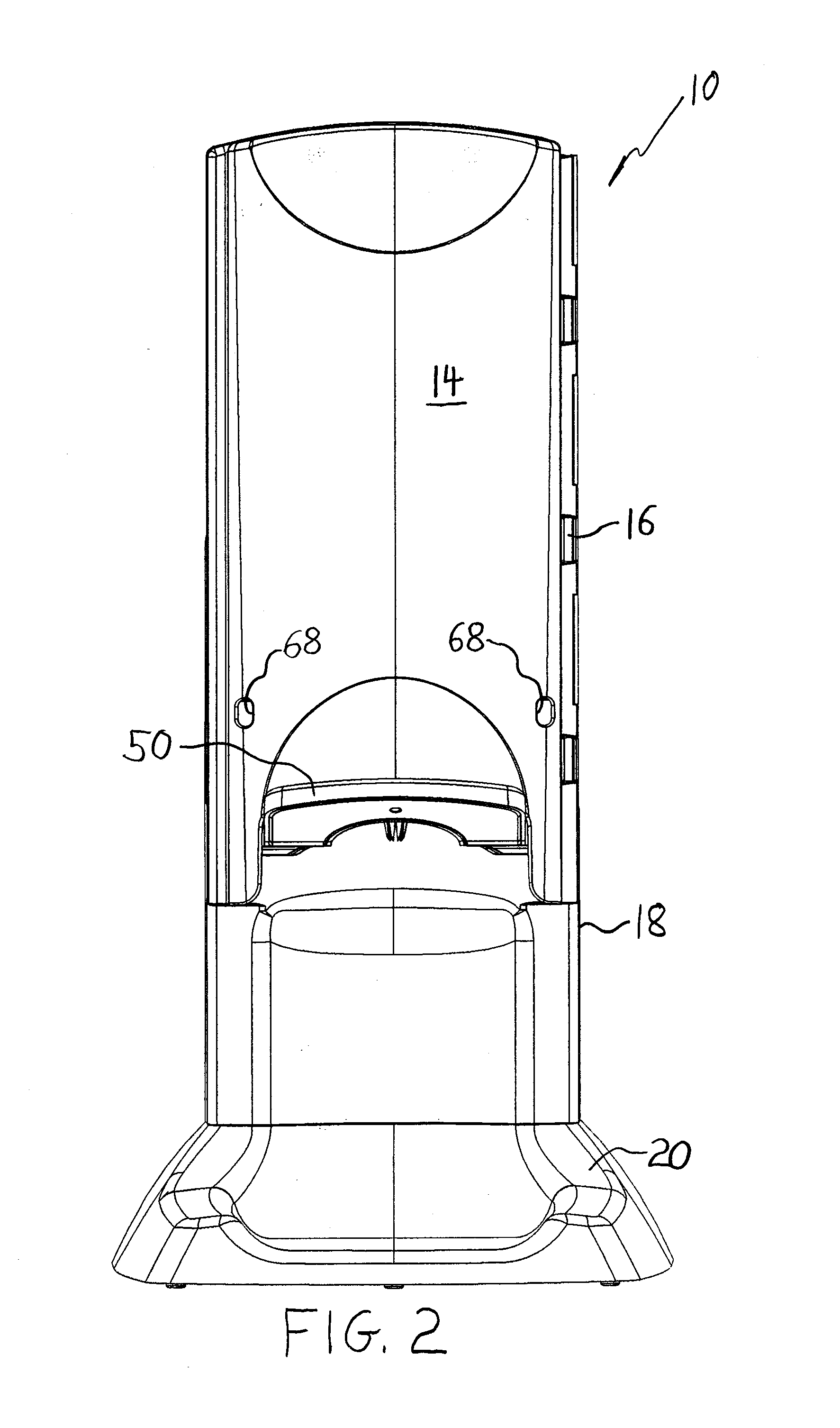 Simple serve topping dispenser