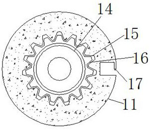 Textile fabric elasticity detection device convenient for synchronous comparison