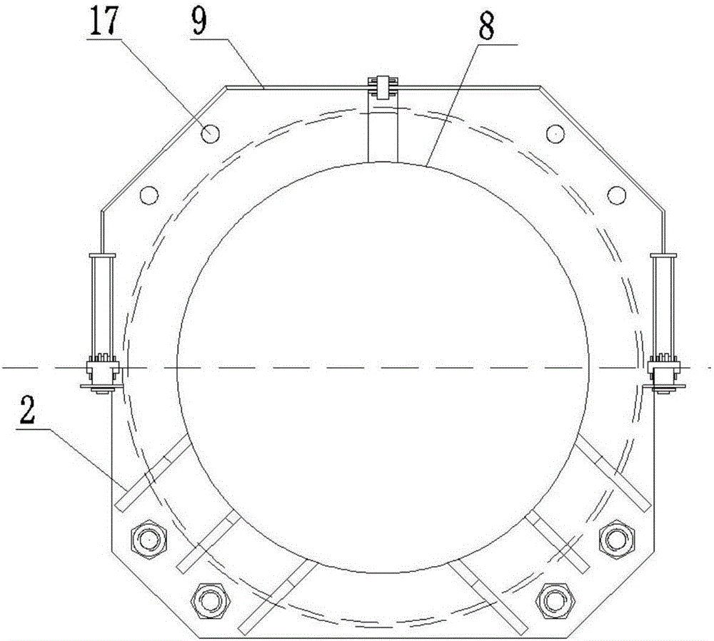 External pressure universal expansion joint