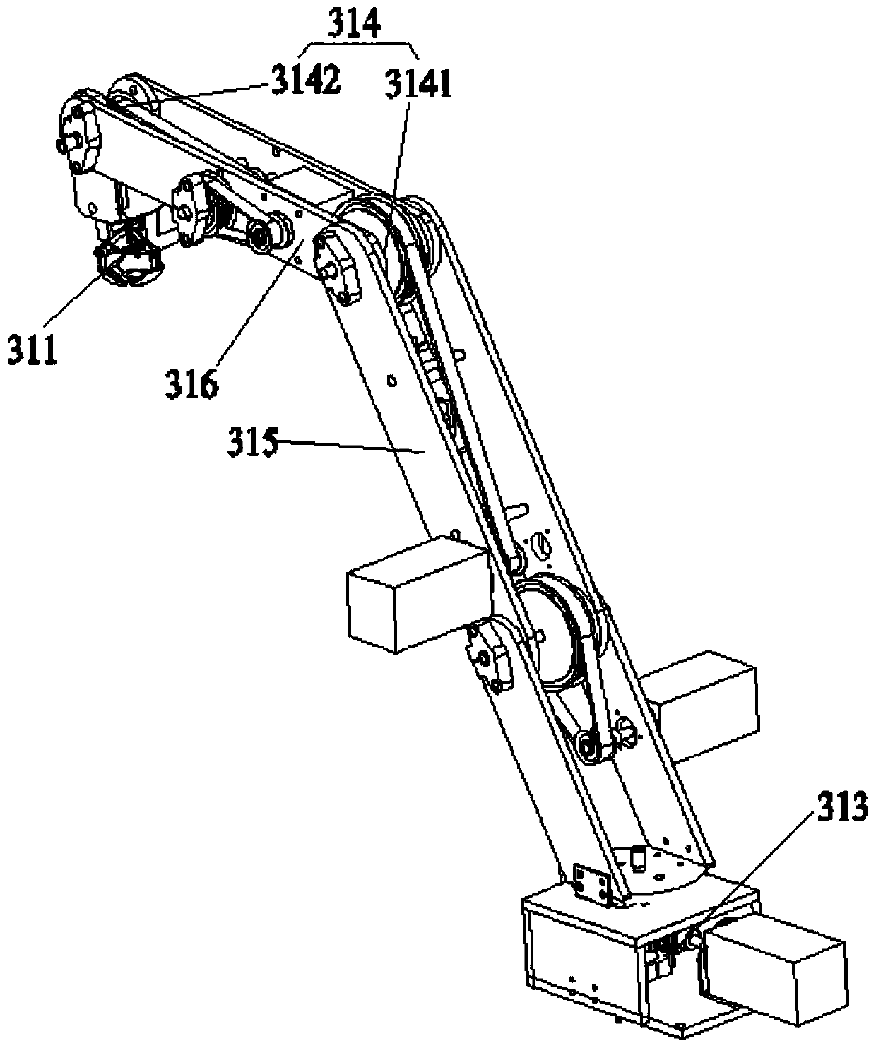 Automatic traditional Chinese medicine sorting and dispensing machine