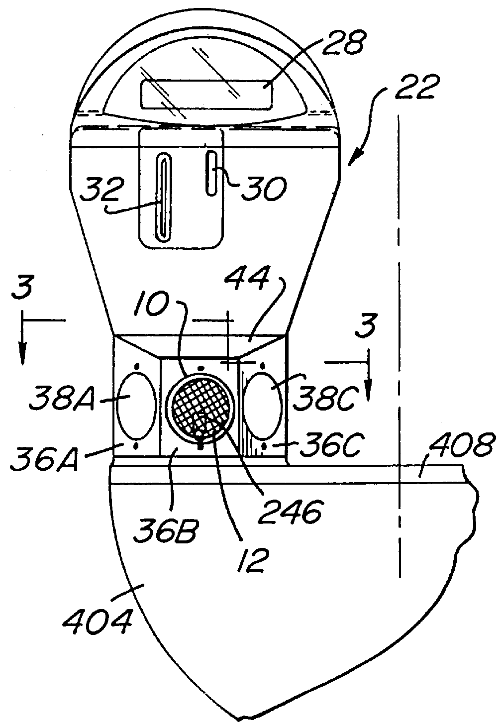 Universal adaptor for electronic parking meters