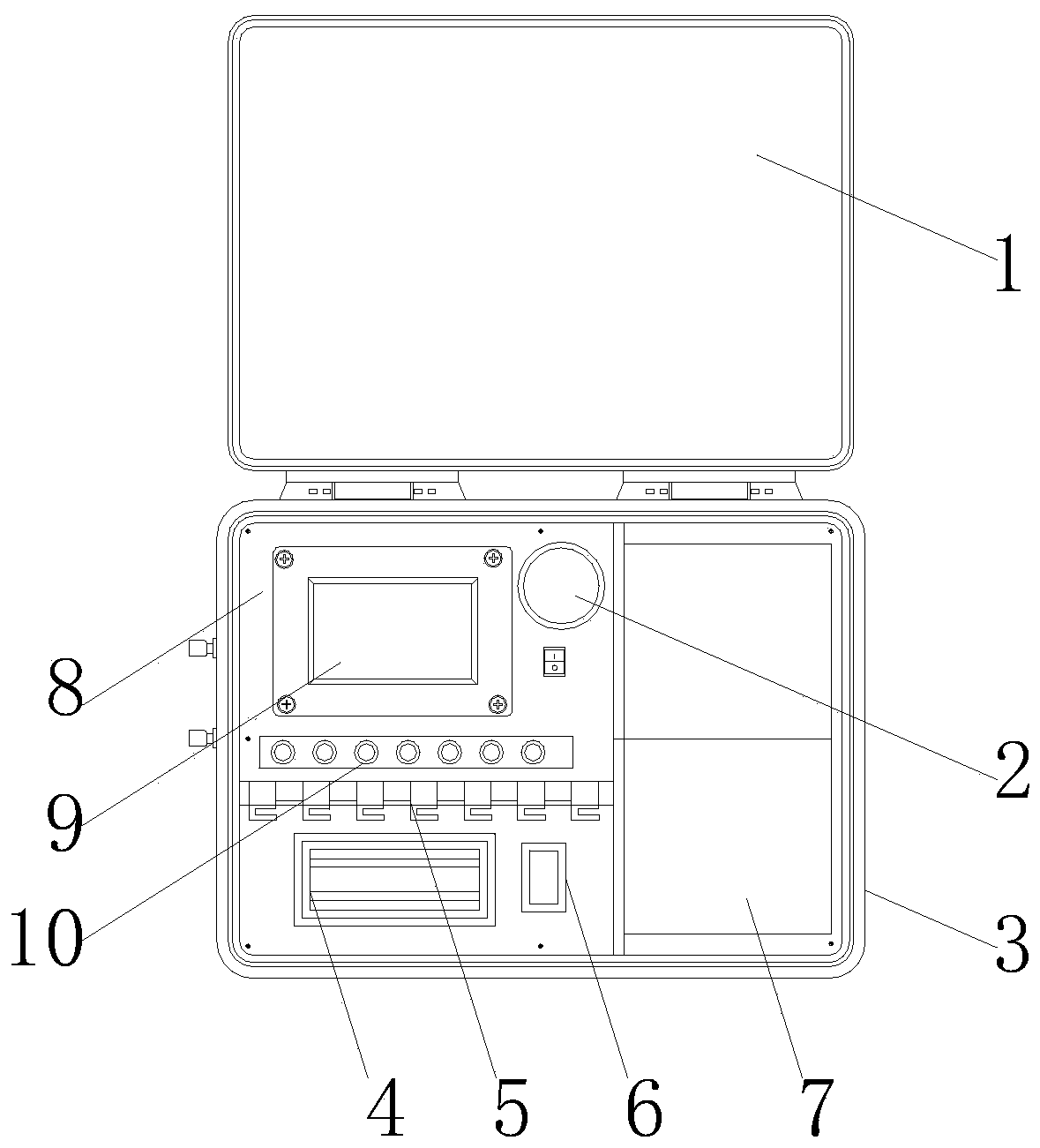 Mobile power supply state detection instrument