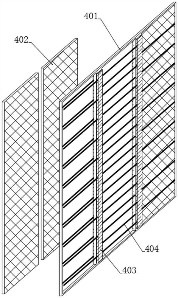 Combined anti-cracking and anti-falling external wall insulation board and forming process thereof