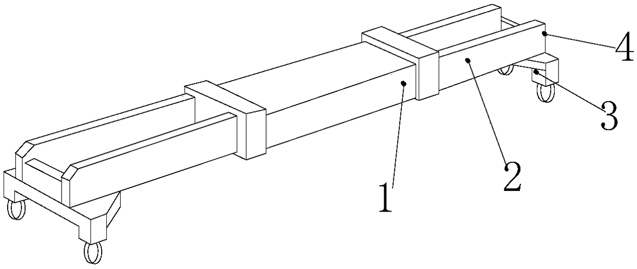 Device for automatically and optically determining target position of container spreader