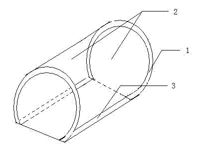 An ecological net applied to melon and fruit crops