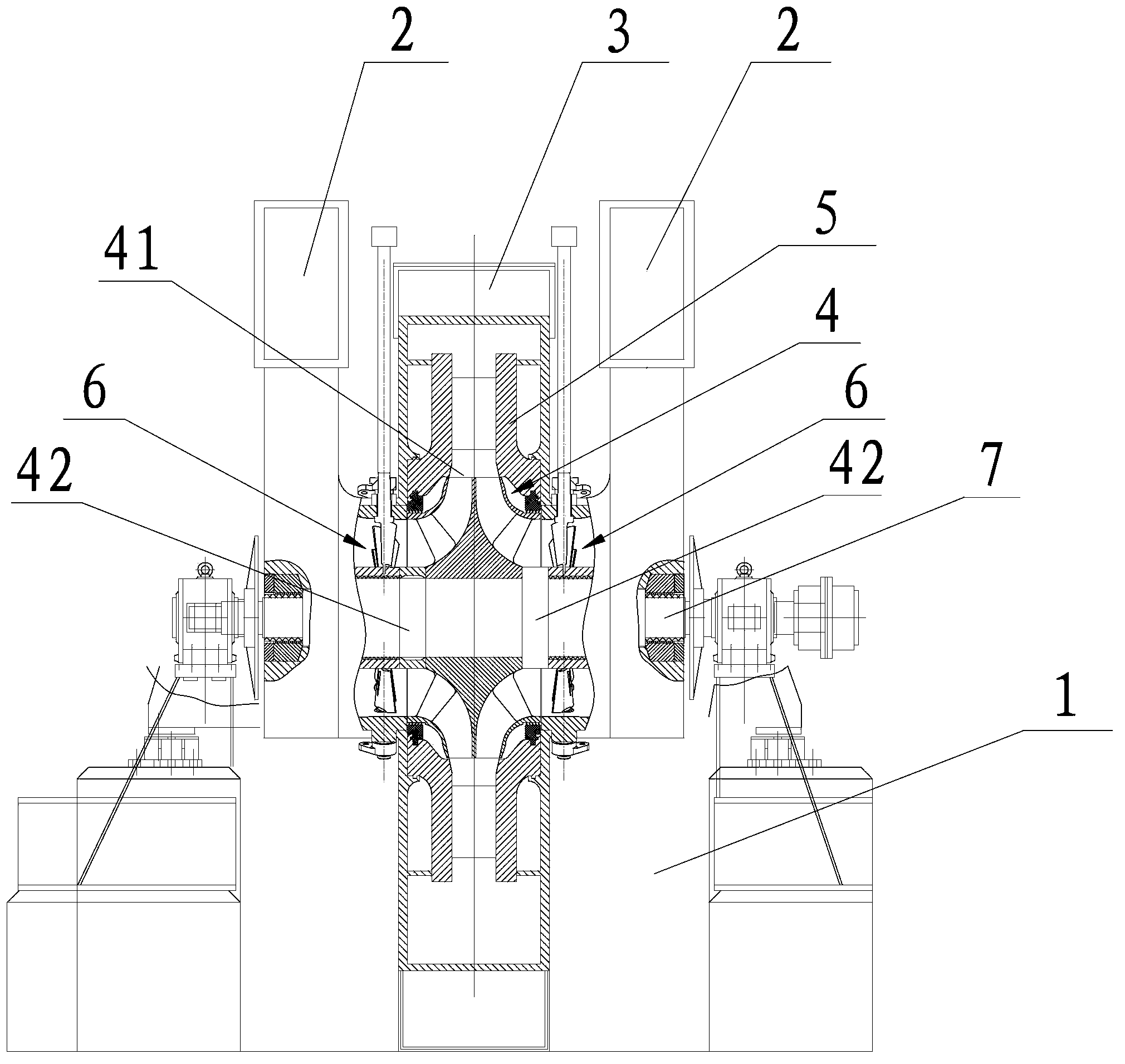 High-efficiency and energy-saving double suction fan