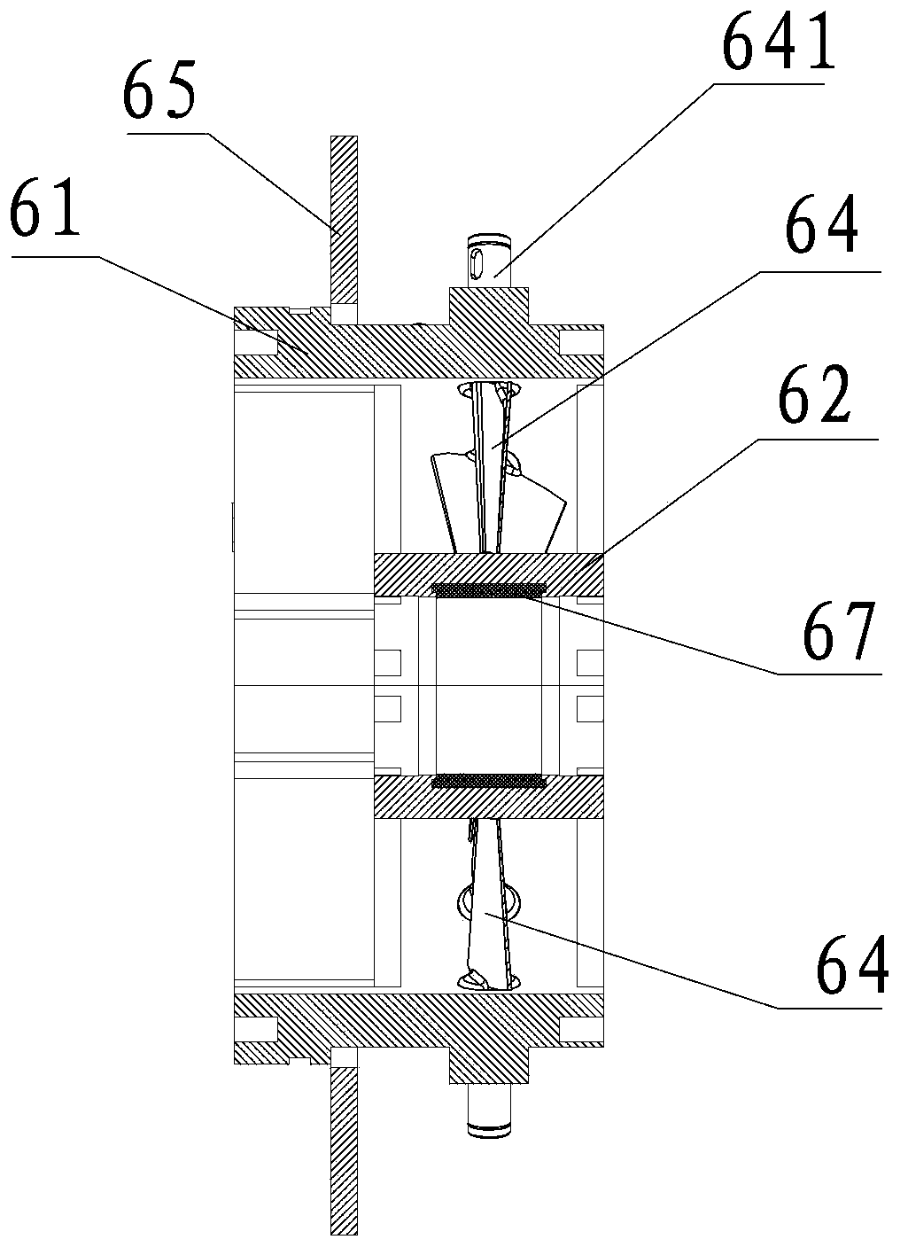 High-efficiency and energy-saving double suction fan