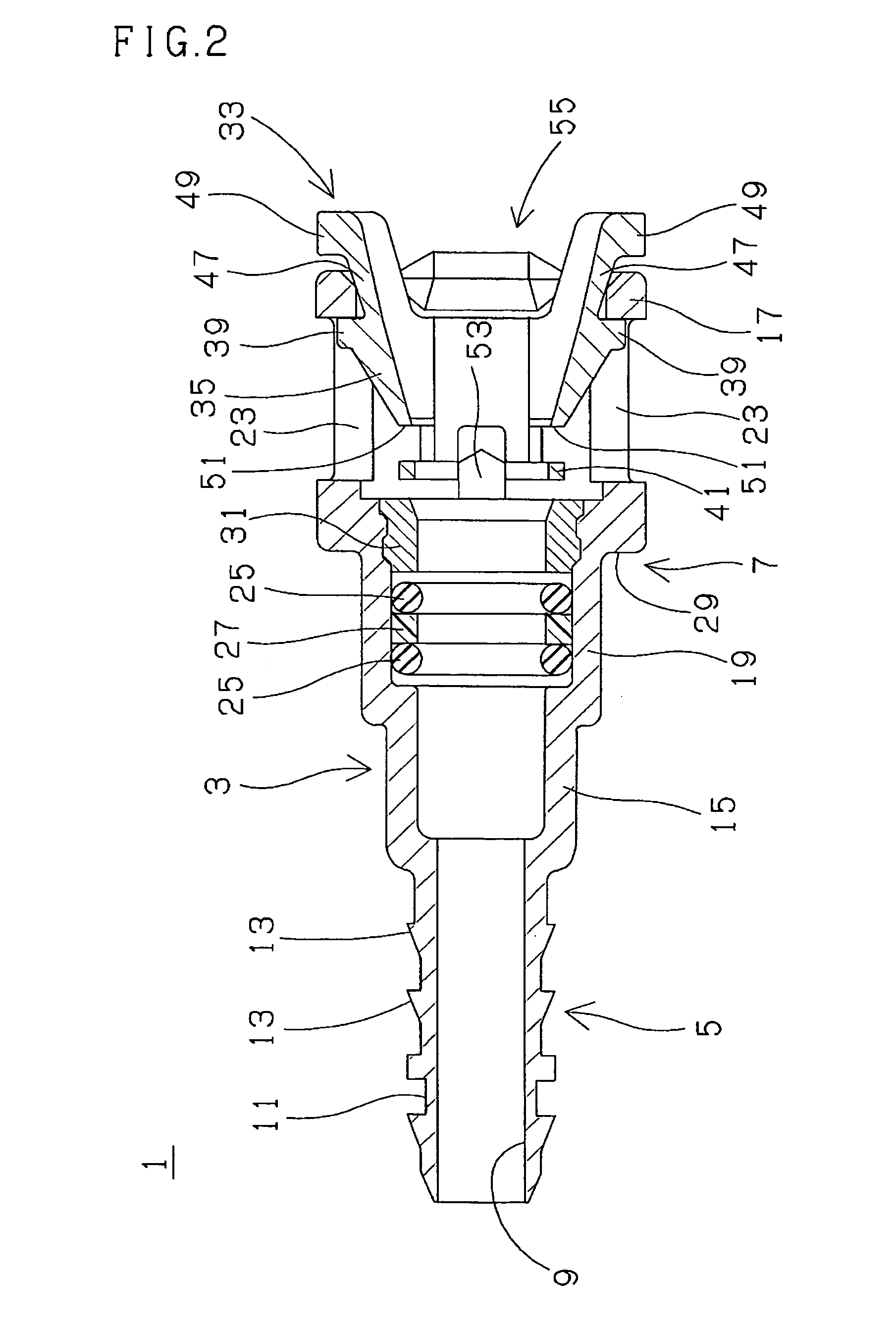 Connector clip for verifying complete connection between a connector and a pipe and connector connecting structure therefor