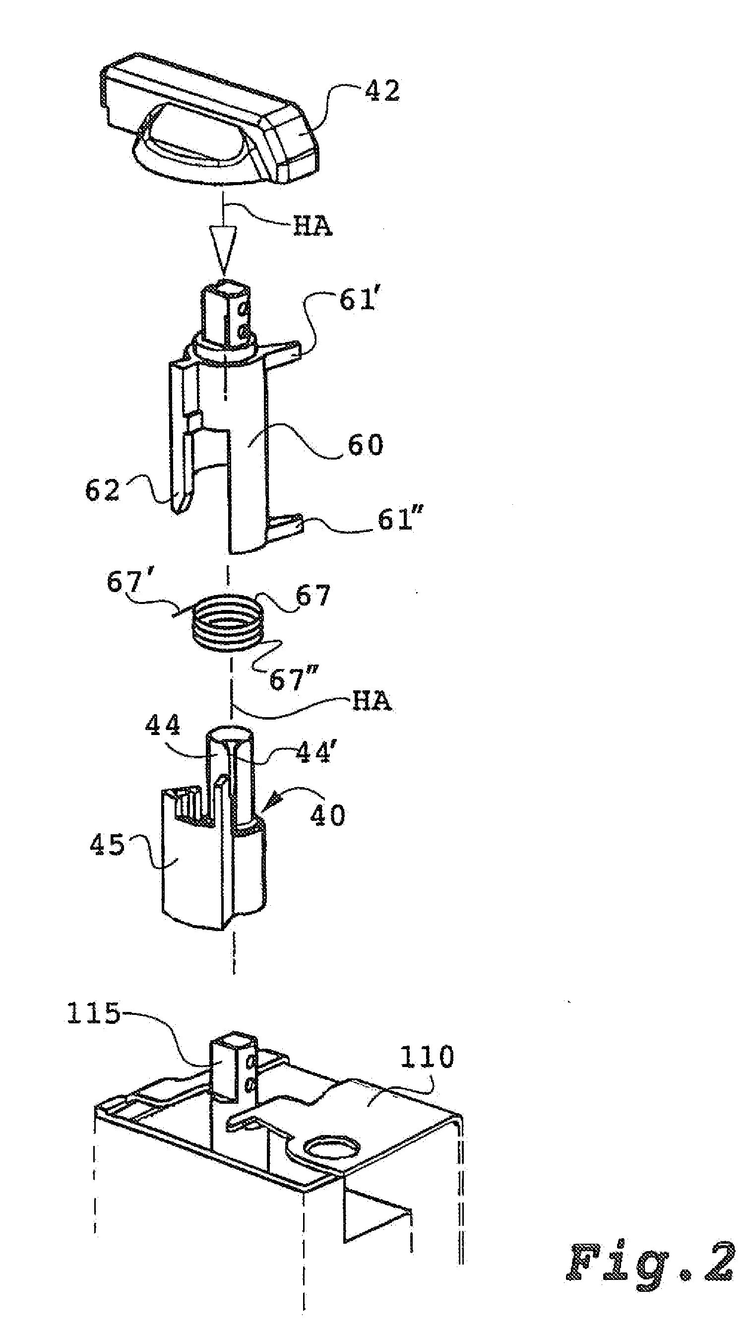 Electrical circuit breaker having a protective function