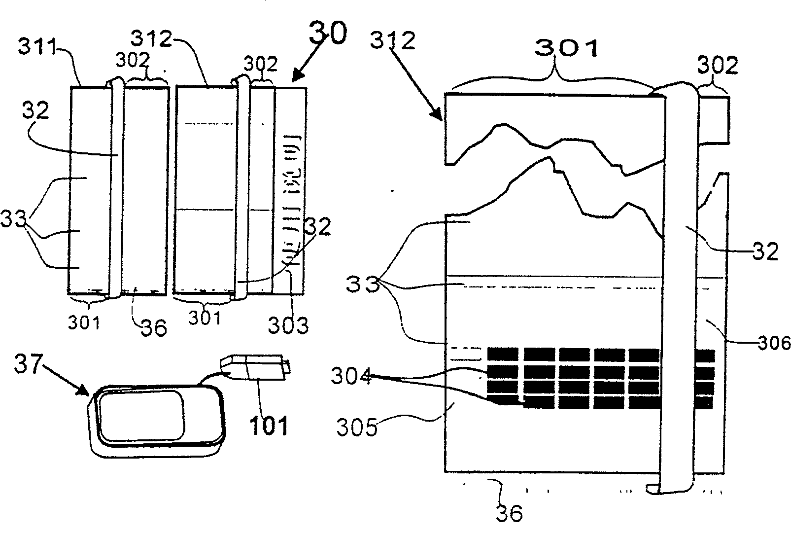 Touchable toy containing teaching utensil for making food