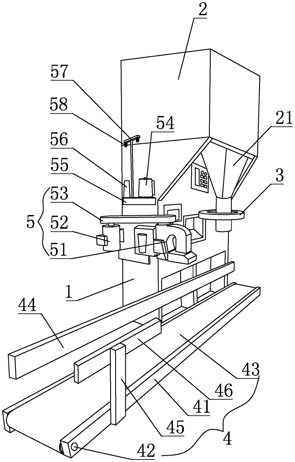 Fodder baler with packaging bag sealing device