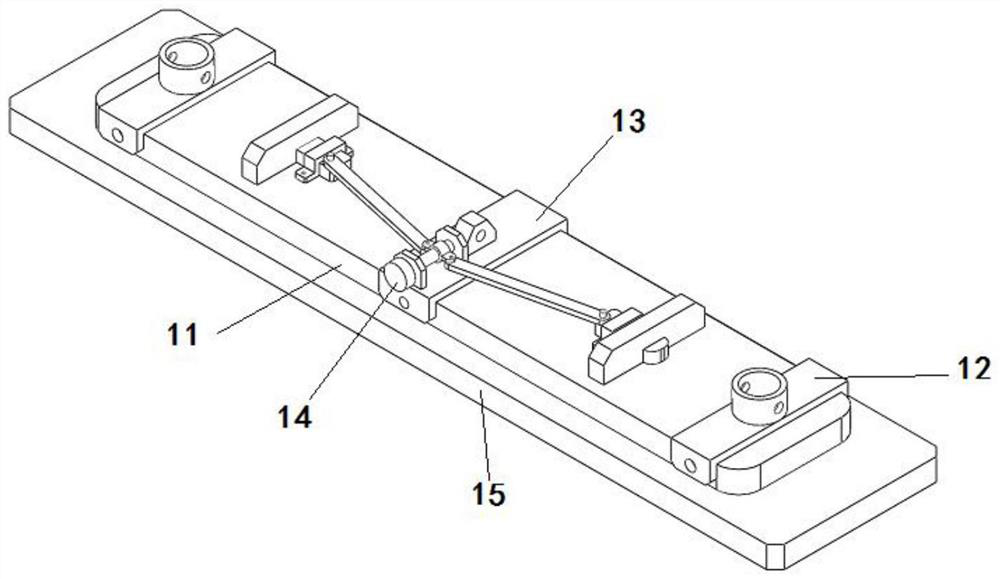 Auxiliary adsorption device for glass substrate longitudinal cutting