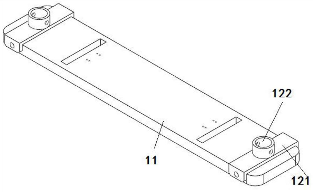 Auxiliary adsorption device for glass substrate longitudinal cutting