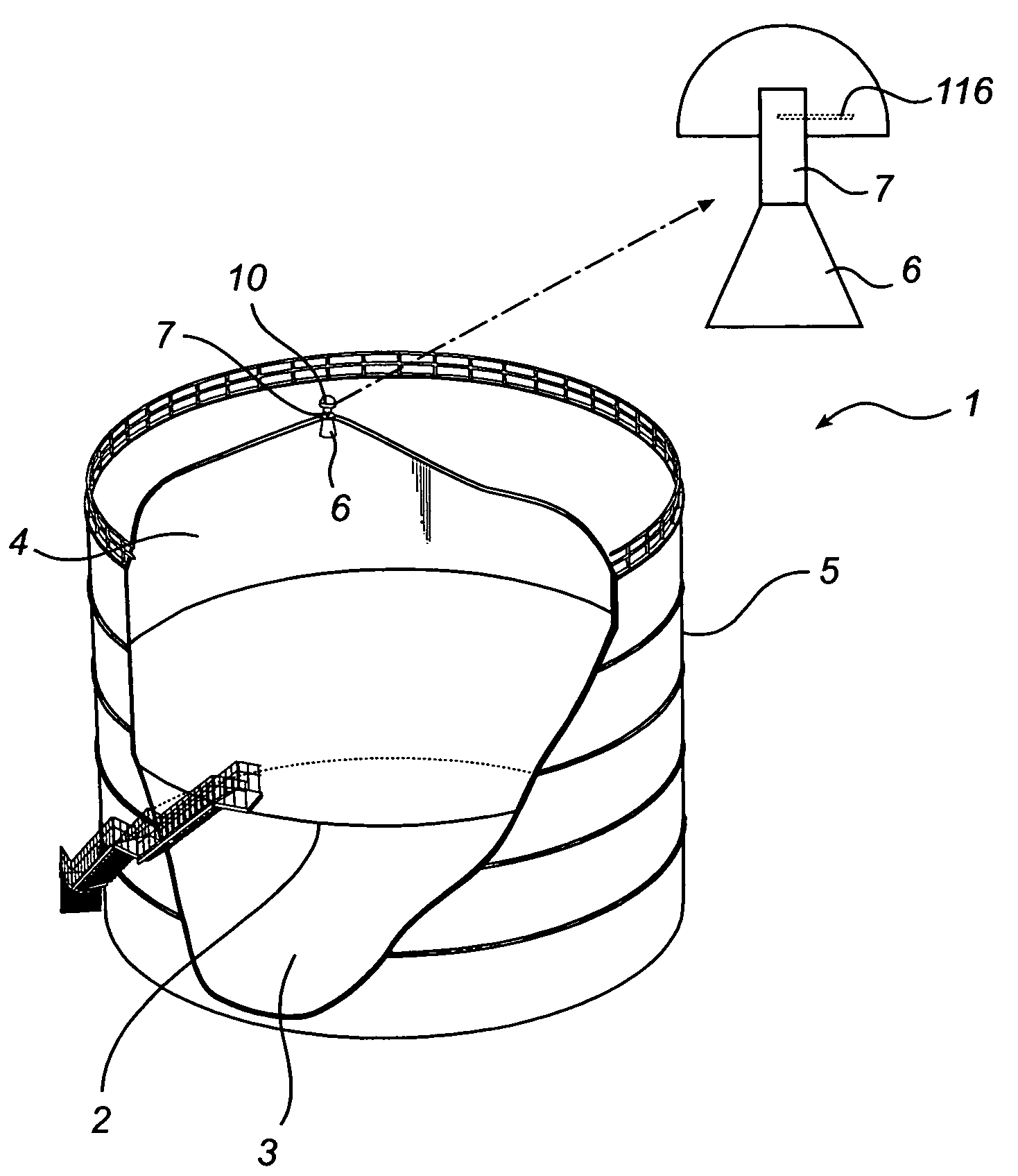 Radar level gauge using elliptically or circularly polarized waves