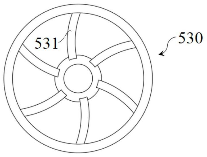 A kind of wind mechanism and solar water heater