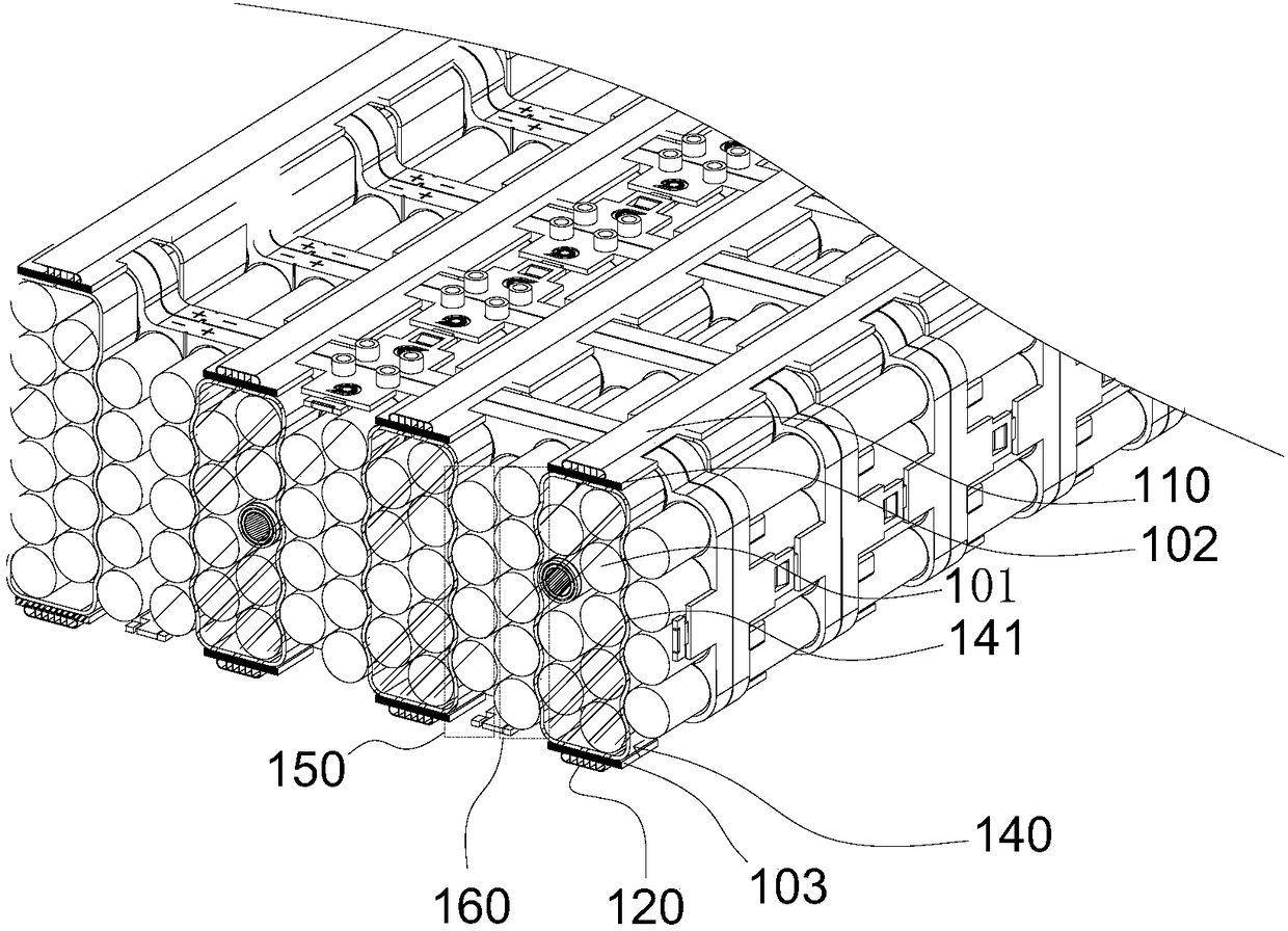 Battery temperature control device