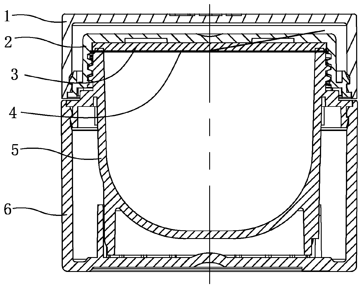 Antibacterial pressure-resistant double-layer cream bottle and material preparation method thereof