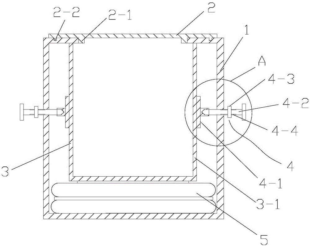 Shock absorption packaging box