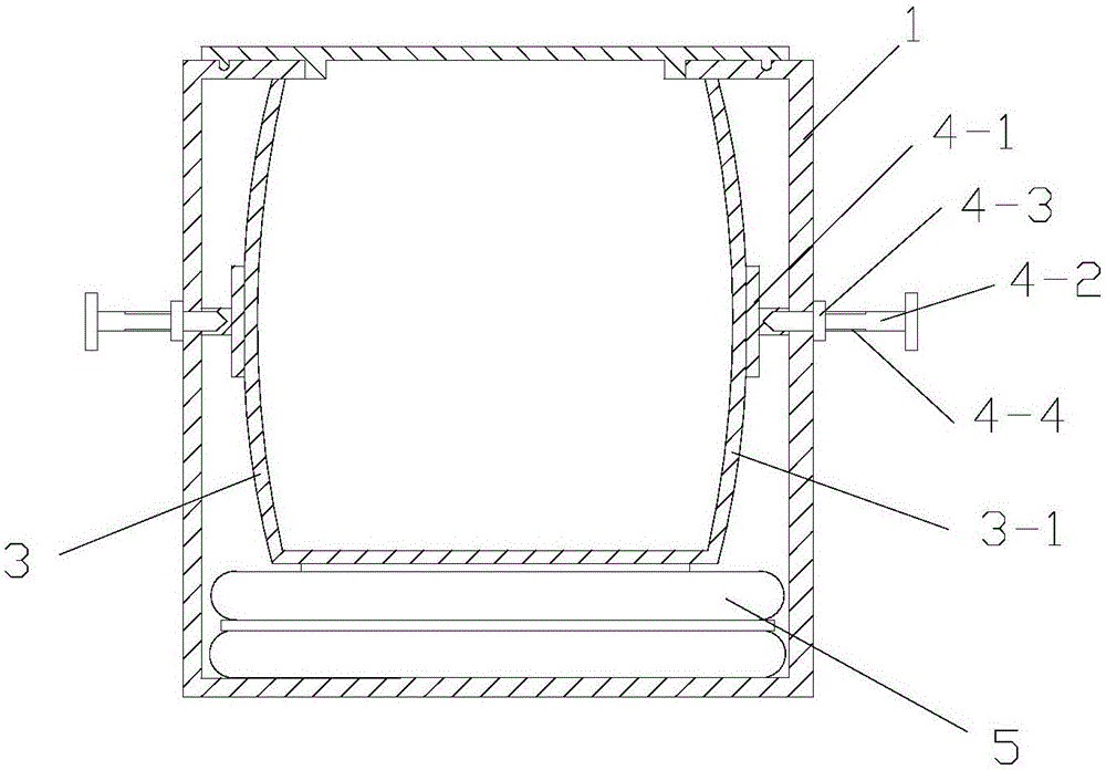 Shock absorption packaging box