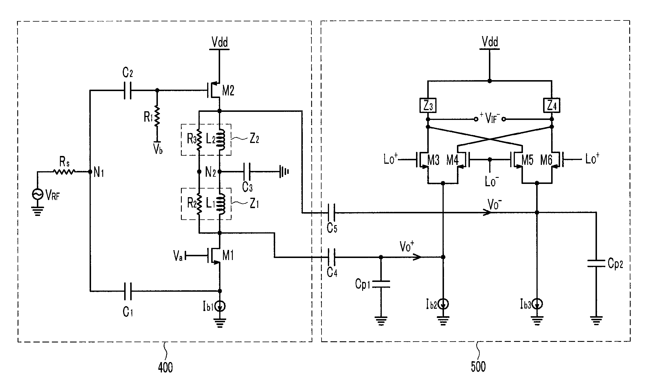 Signal converter for wireless communication and receiving device using the same