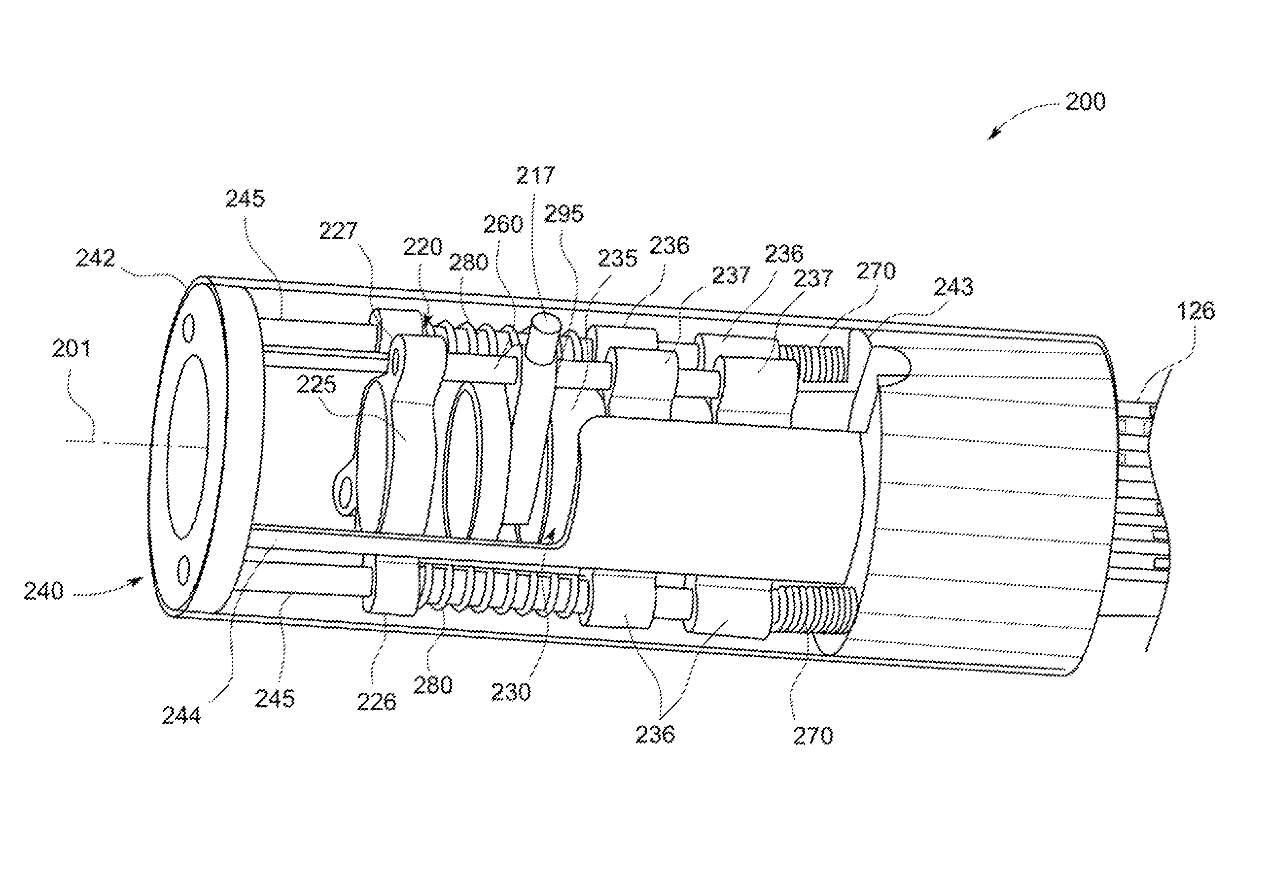 System for providing two position zoom-focus