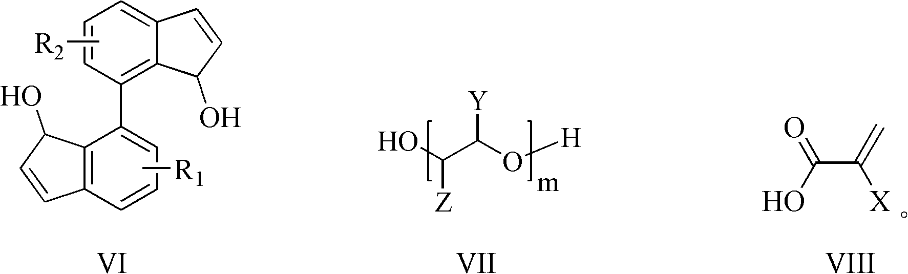 Ultraviolet light curing monomer and preparation method thereof, polymerizable composition, brightness enhancement film and backlight module