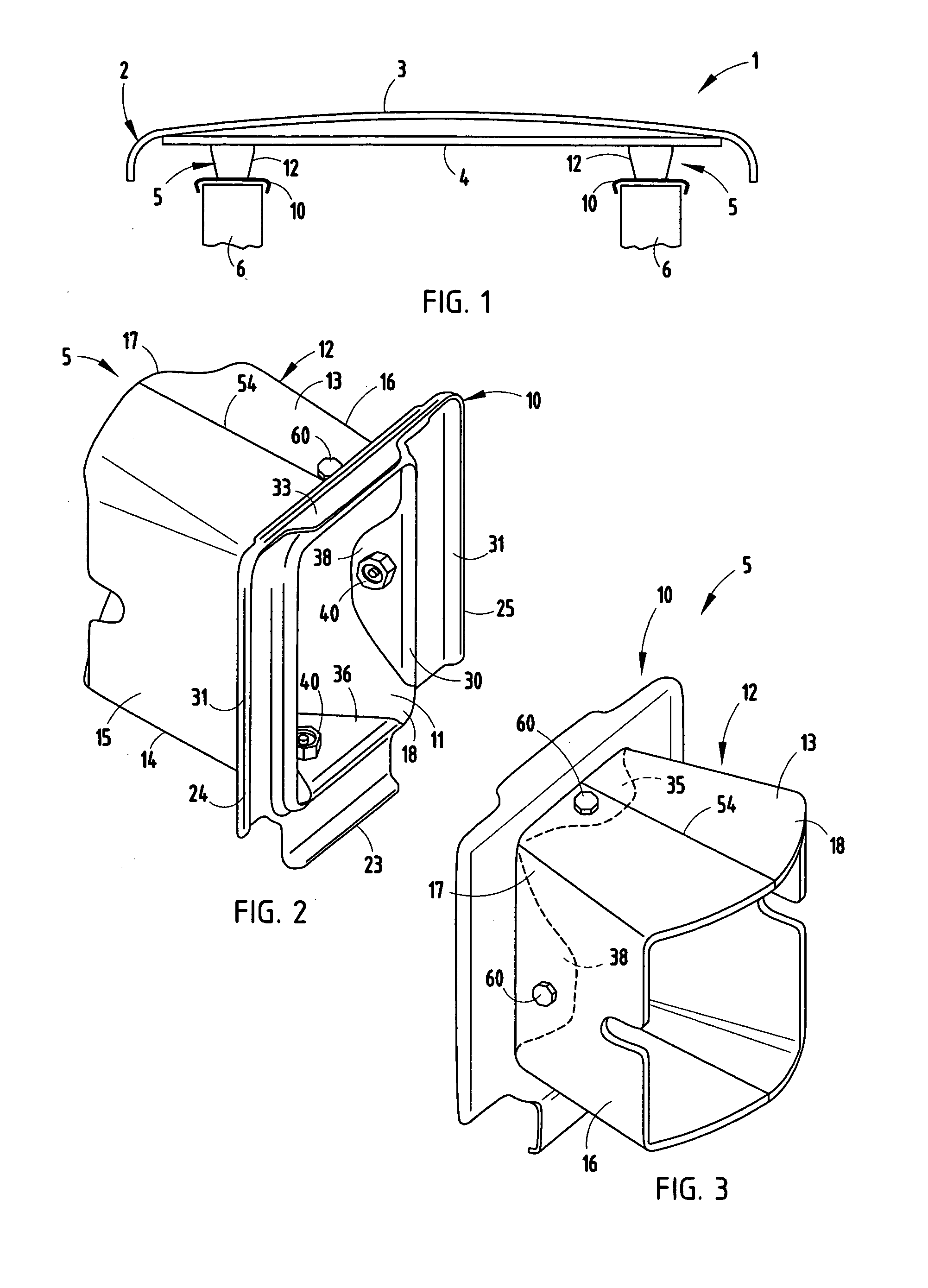 Energy absorption impact system and method for vehicle bumpers and the like