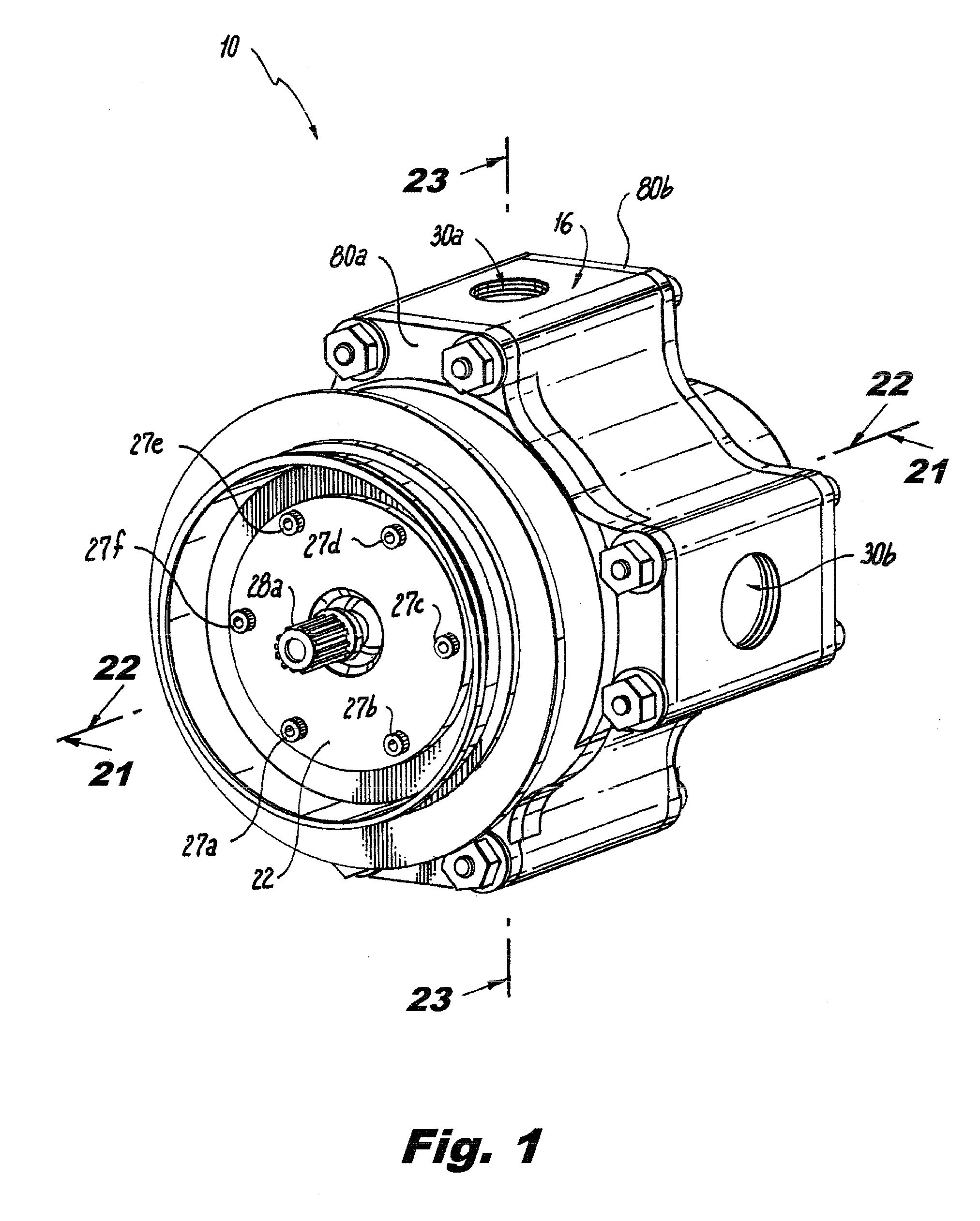 Multi-discharge hydraulic vane pump