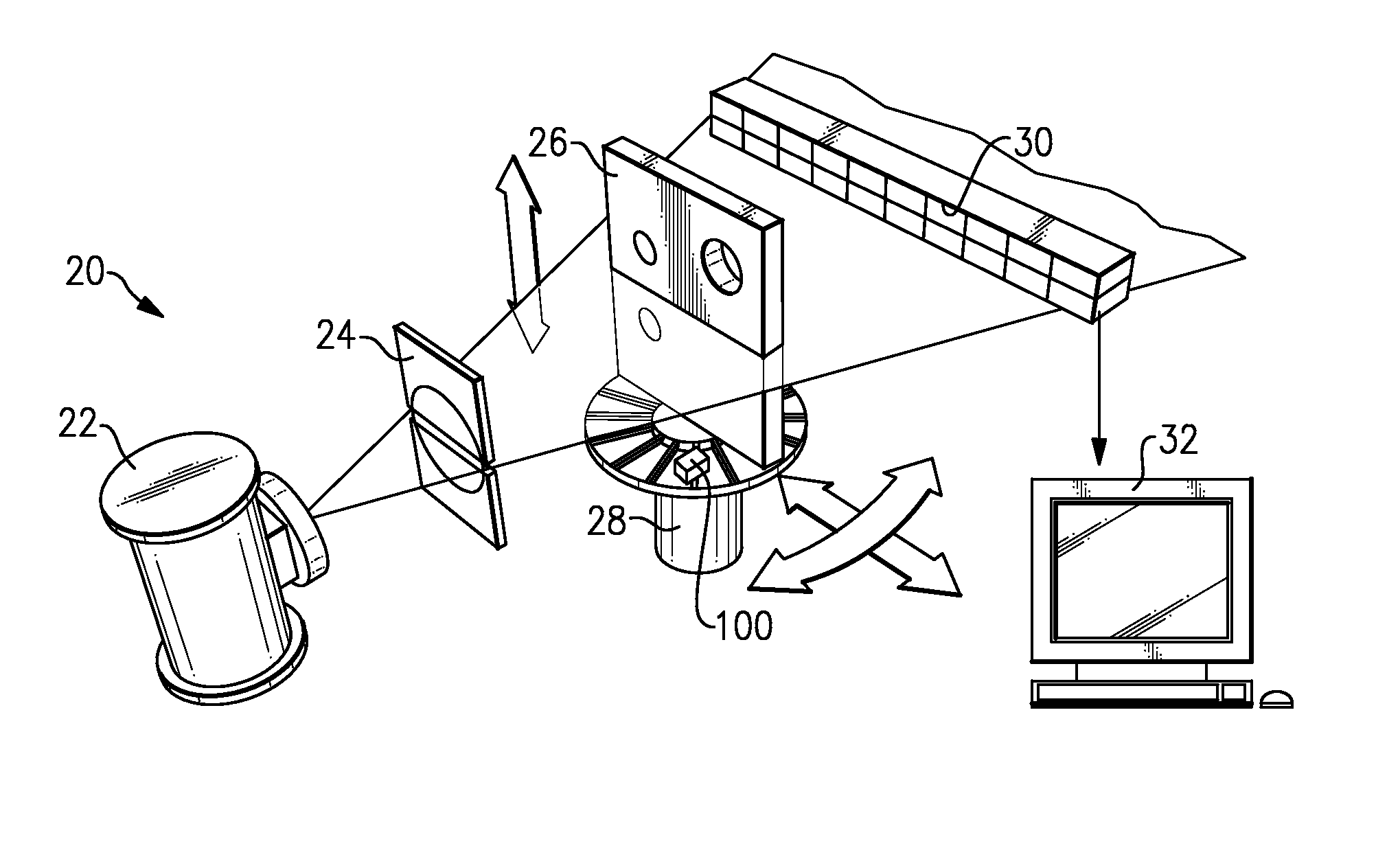 Method of calibration for computed tomography scanners utilized in quality control applications