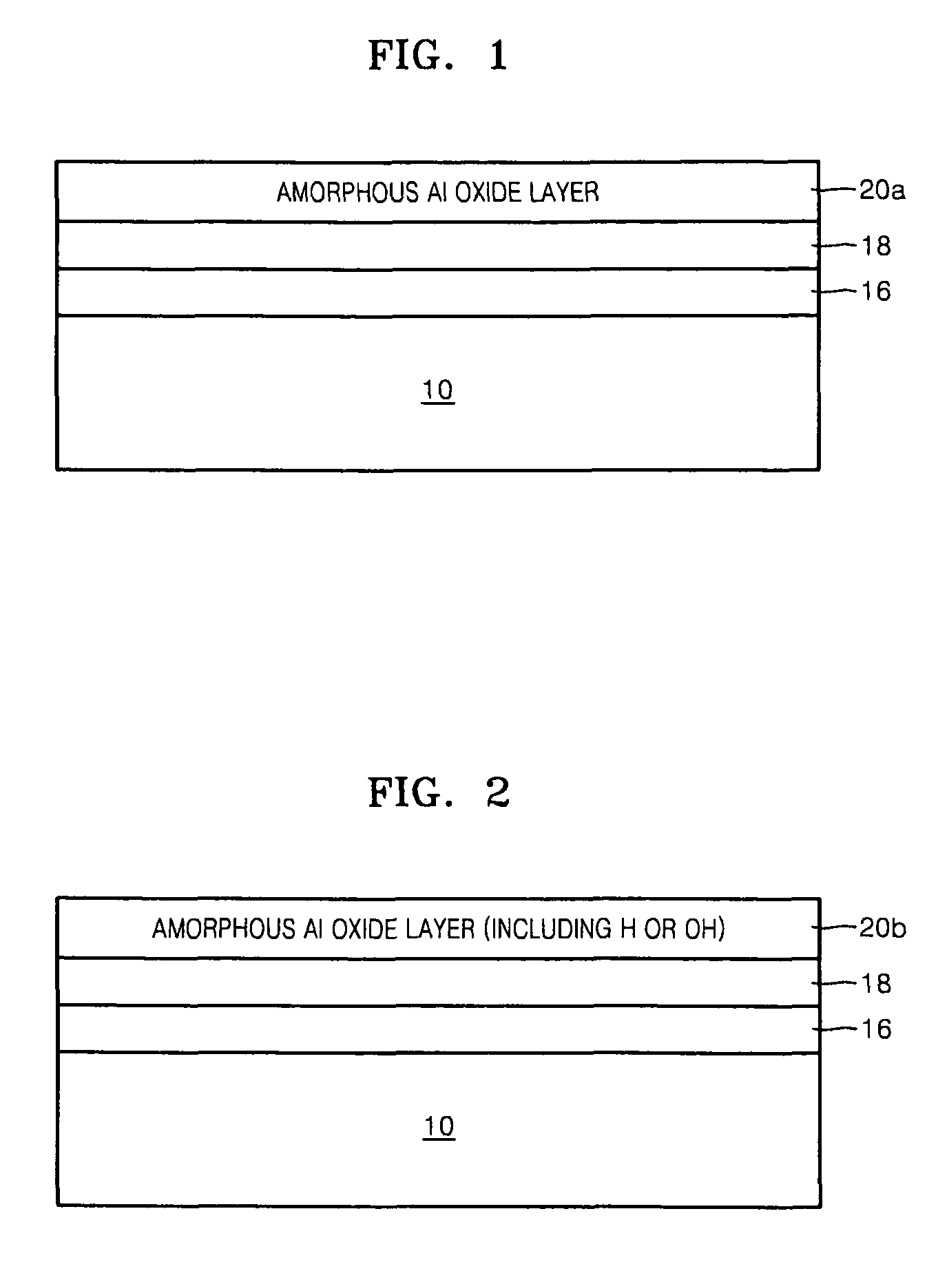 Crystalline aluminum oxide layers having increased energy band gap, charge trap layer devices including crystalline aluminum oxide layers, and methods of manufacturing the same