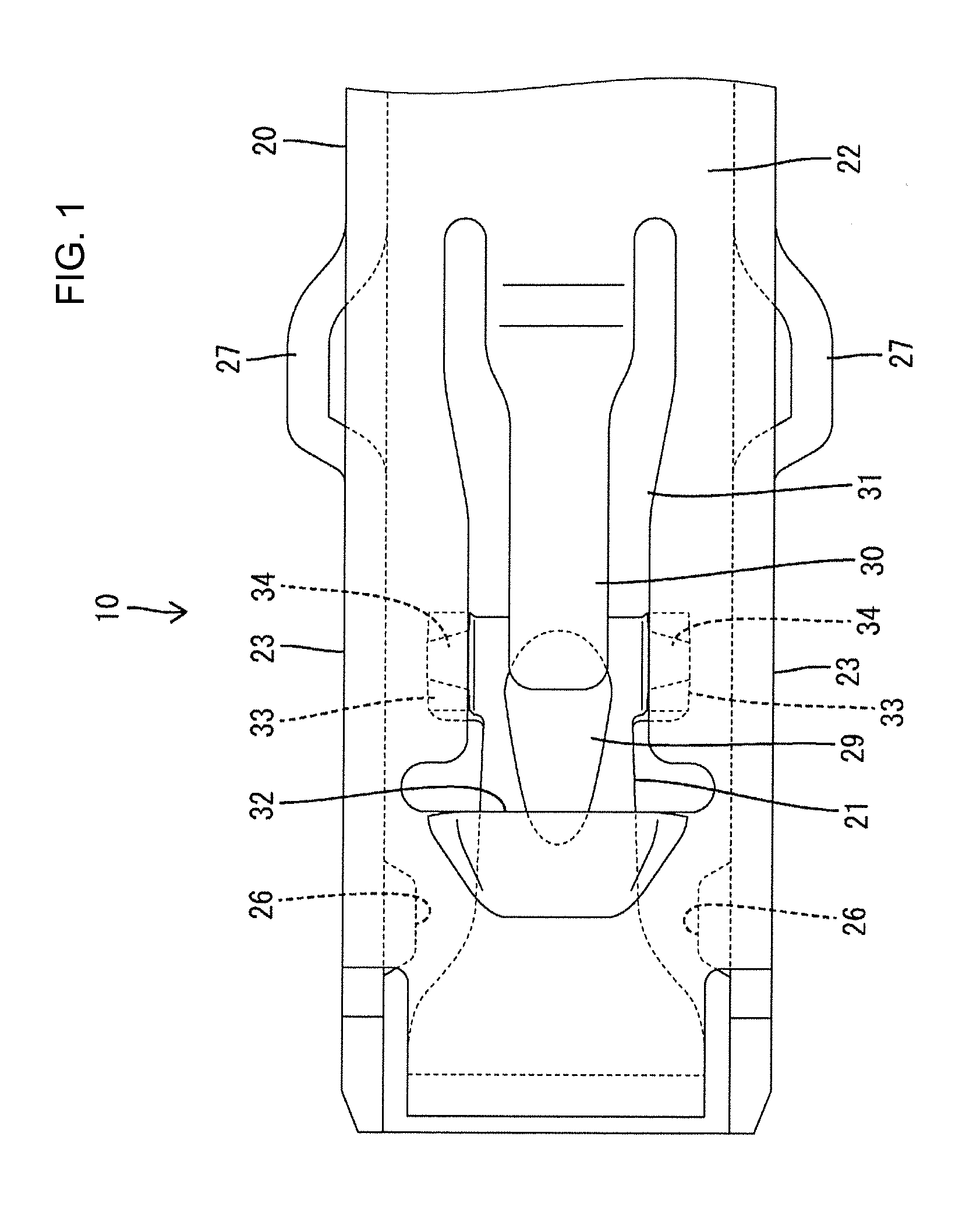 Female terminal fitting