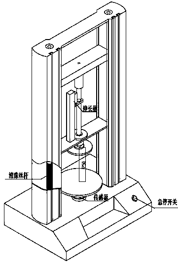 Instrument for automatically testing thickness and compression recovery performance of textile product