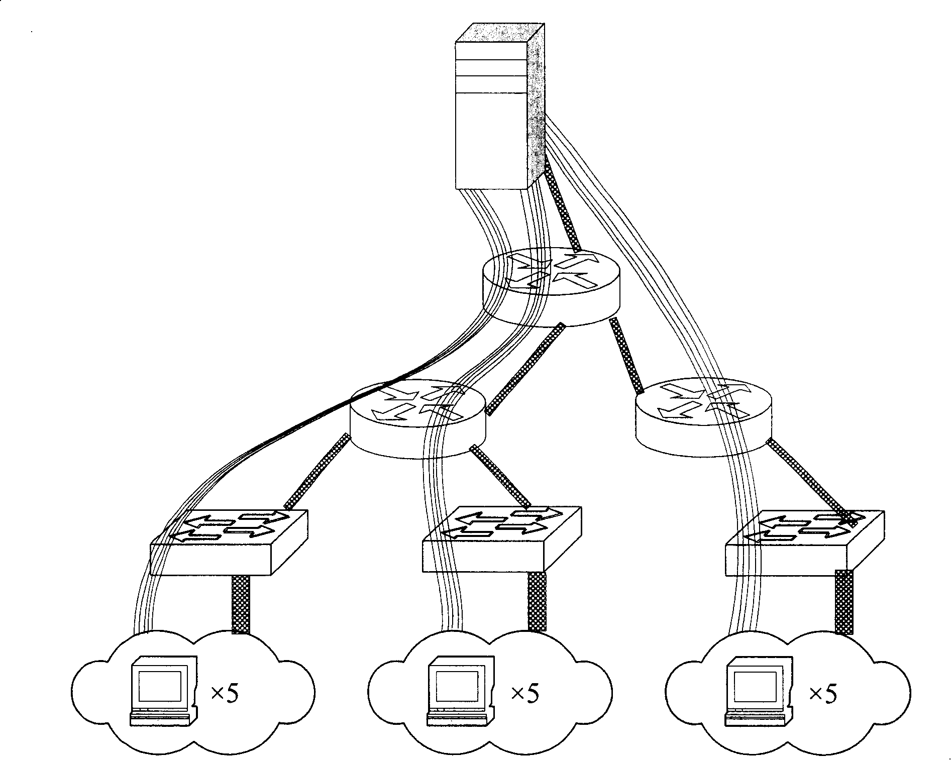 Transmission method for conversation data in group broad cast / broadcast service