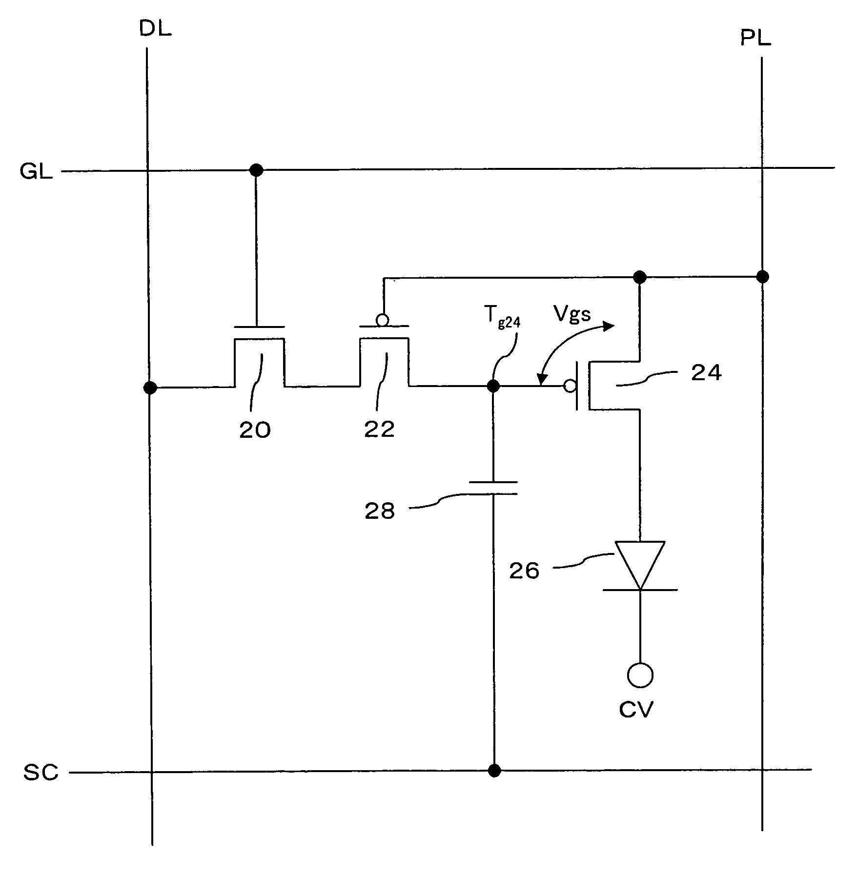 Pixel circuit and display device