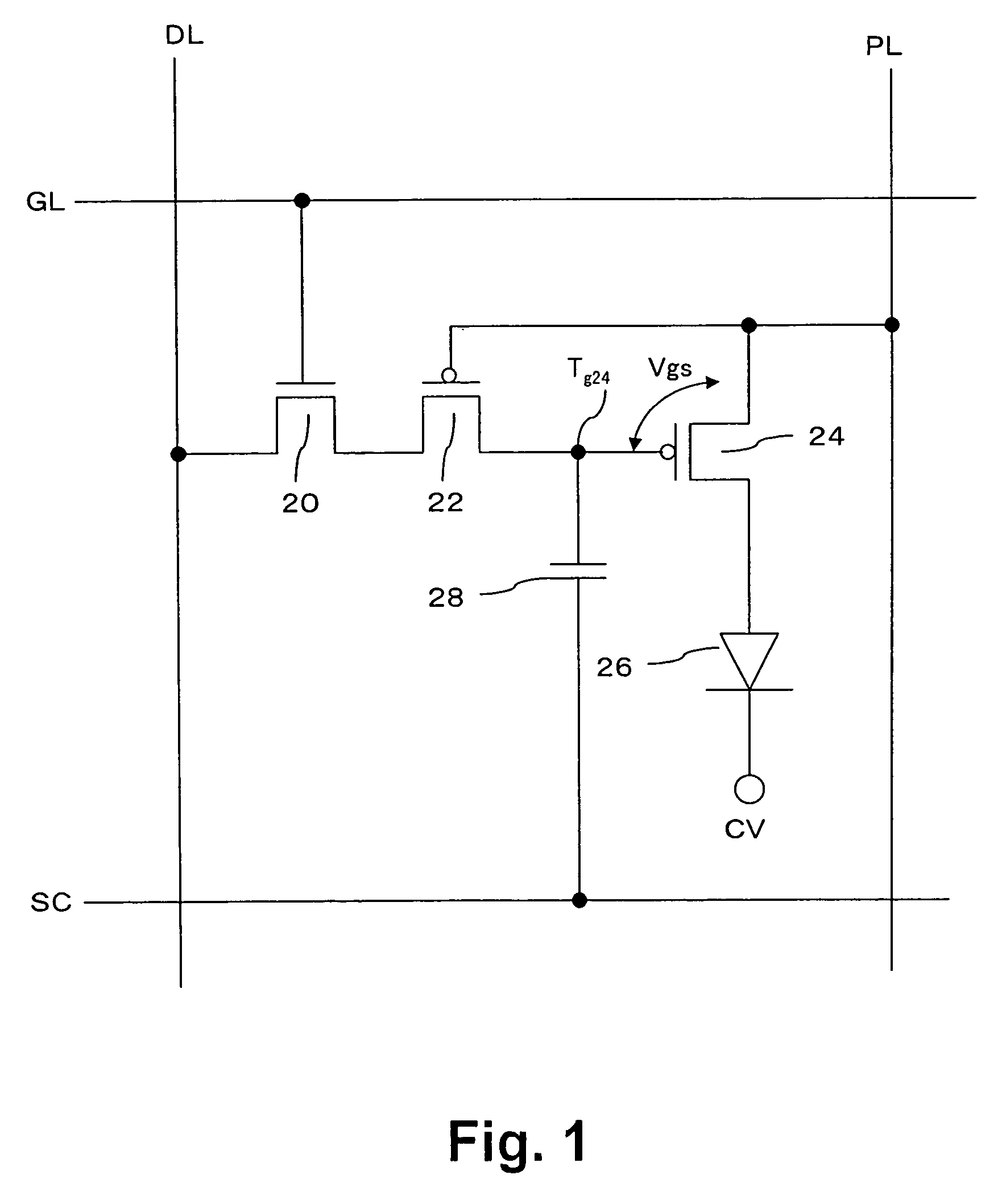 Pixel circuit and display device