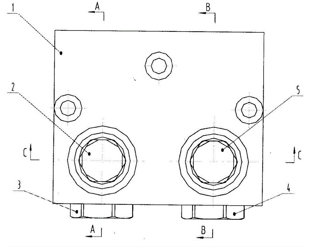 Self-cleaning oil recharging lockup valve of combination type hydraulic cylinder