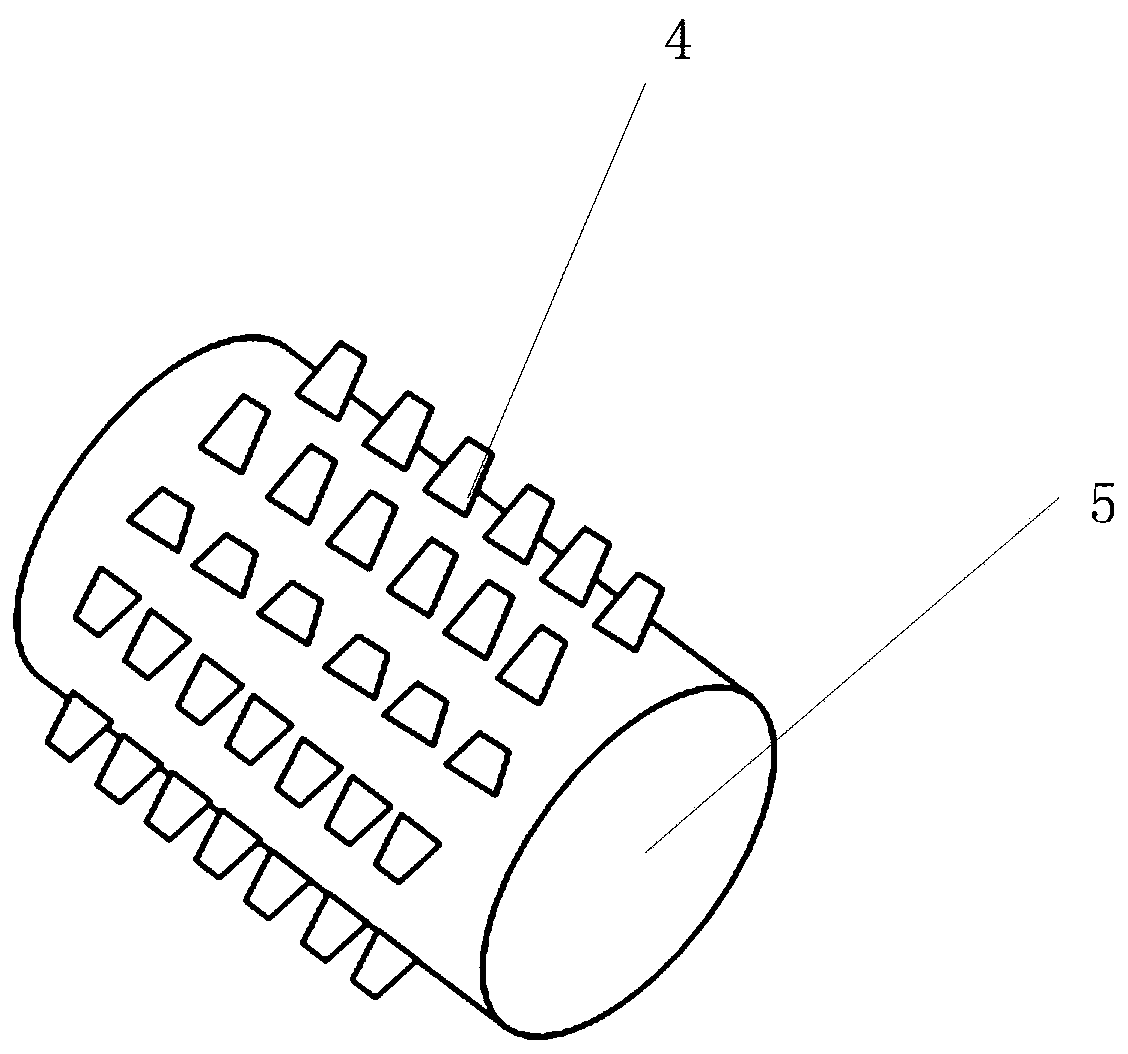 Lithium-ion battery electrode pole piece, pole piece rolling device and lithium-ion battery