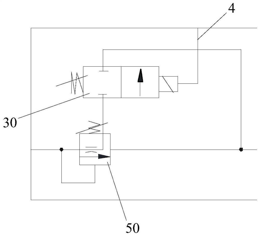 Hydraulic control system of garbage truck, garbage truck and hydraulic control method of garbage truck