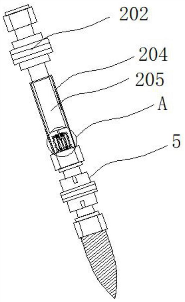 Ecological slope protection structure for hydraulic engineering