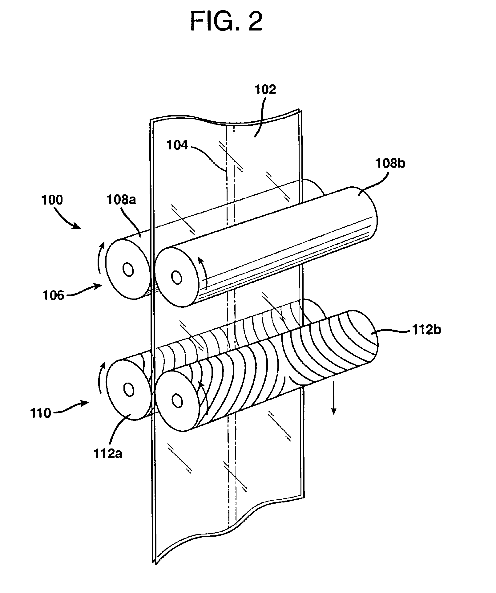 Wrinkle reduction assembly