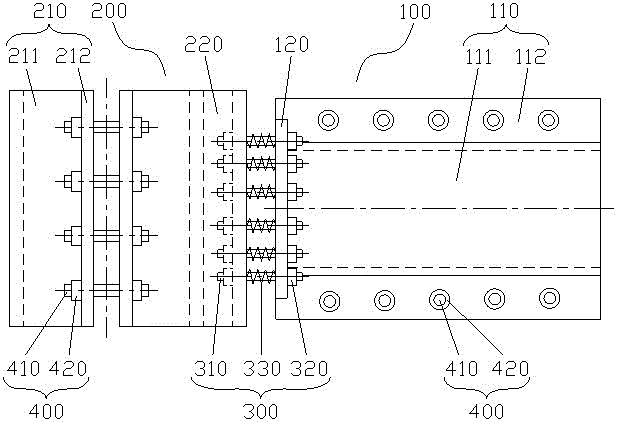 Reinforcement and repair device for beam-column mortise and tenon joints of wooden structures