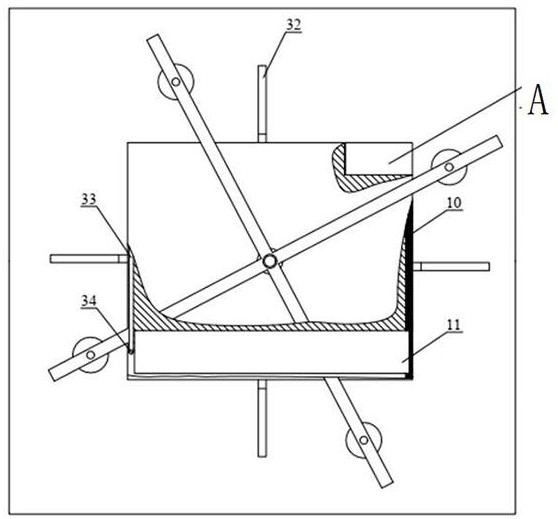 Pressurized cavitation cleaning device and method for maritime work ship deck