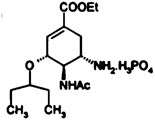 Oseltamivir phosphate preparation method