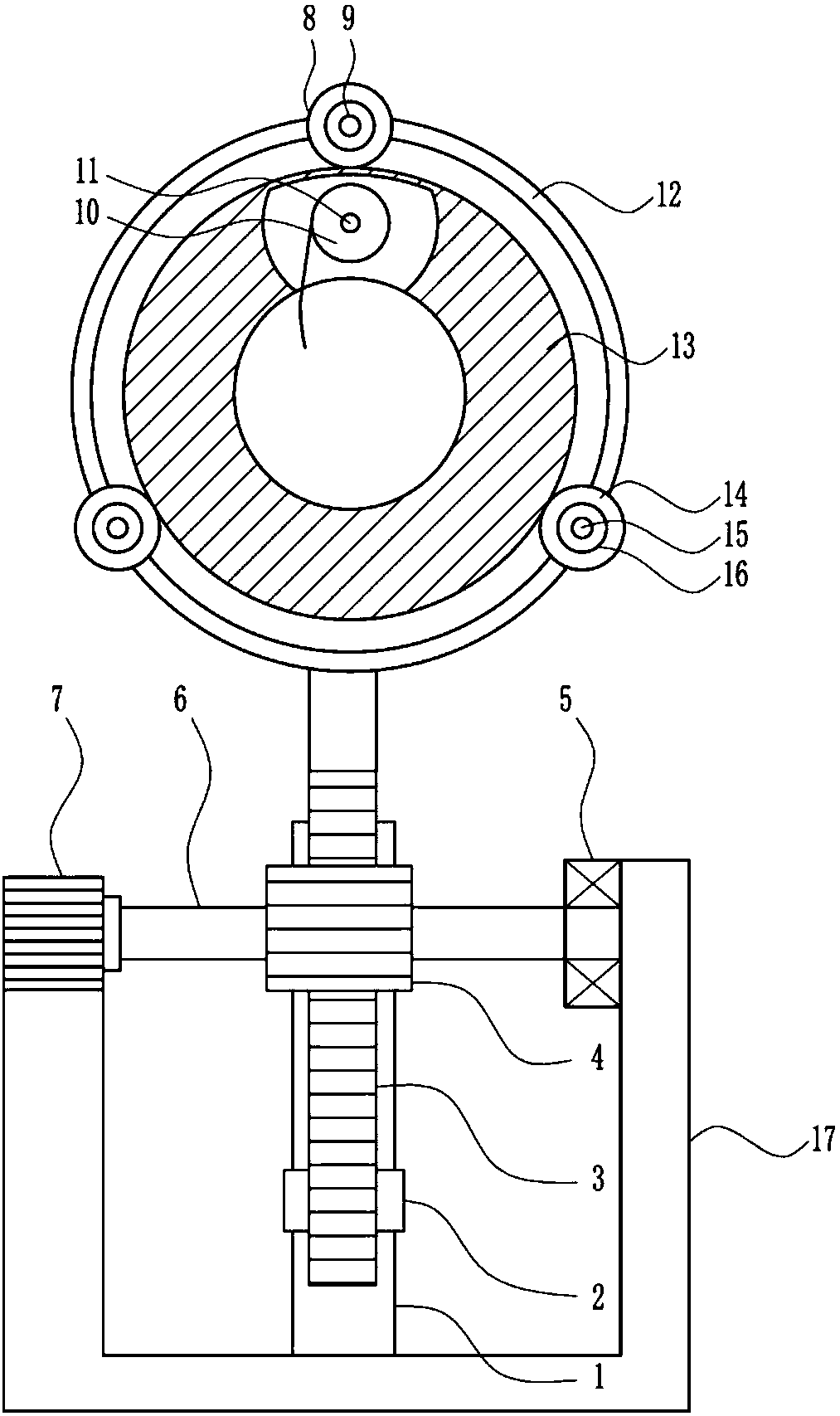 Medical quick gauze binding device