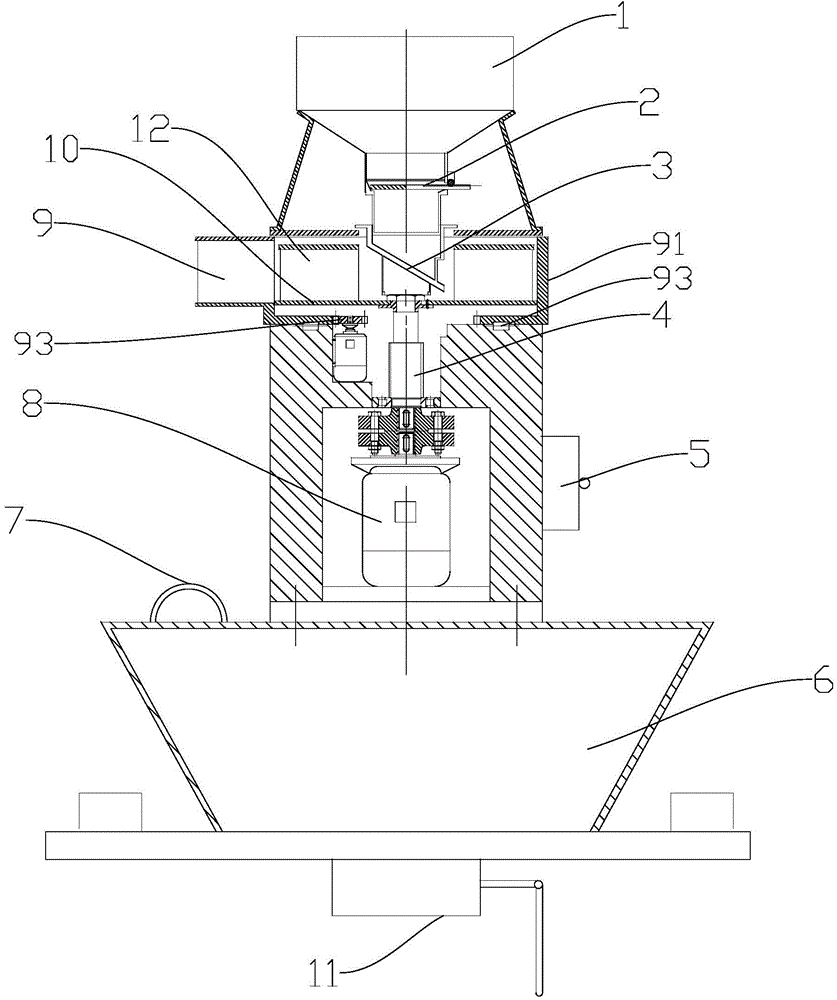 Fish feeding device