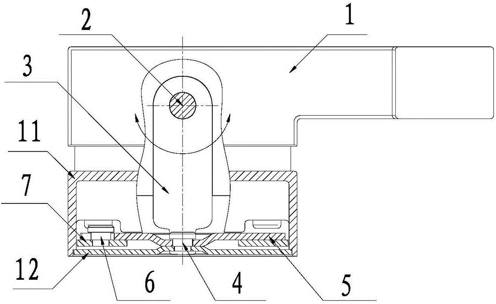 Door lock capable of being unlocked through push-pull handle