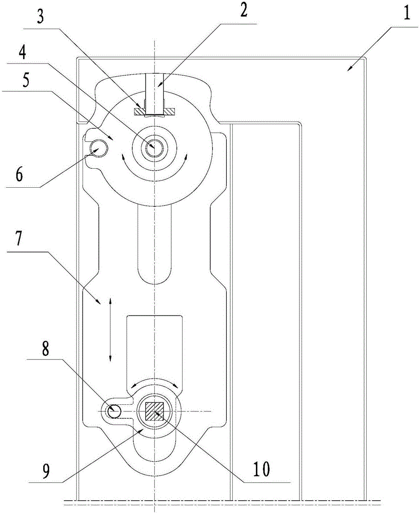 Door lock capable of being unlocked through push-pull handle