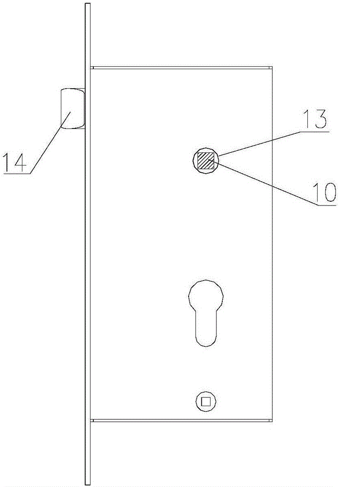 Door lock capable of being unlocked through push-pull handle