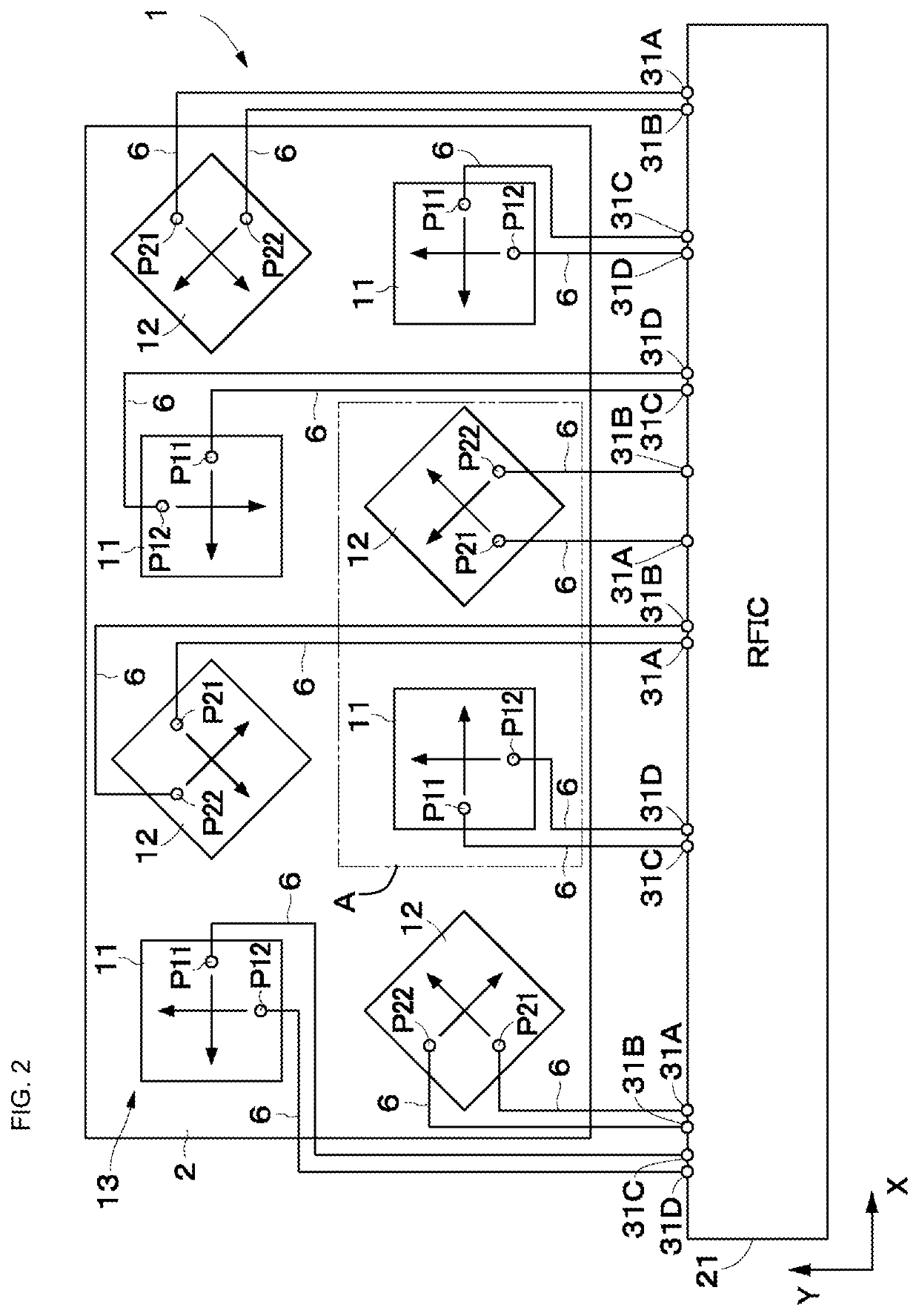 High-frequency module and communication device