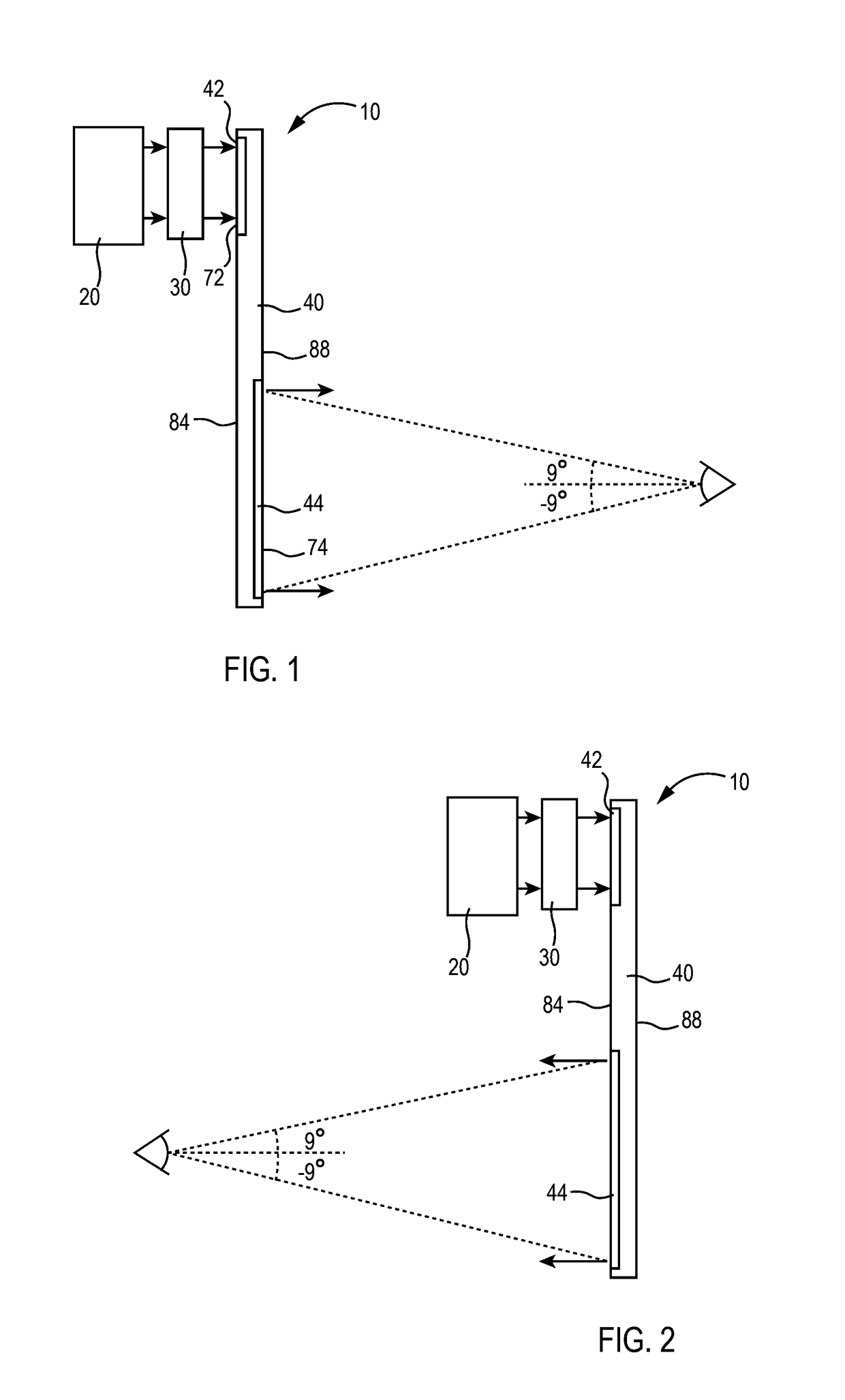 Ultra-compact HUD utilizing waveguide pupil expander with surface relief gratings in high refractive index materials